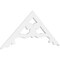 Ekena Millwork Pitch Brontes Architectural Grade PVC Gable Pediment, 48"W x 20"H x 1"P (10/12) GPP048X020X100BRO - alternate 1